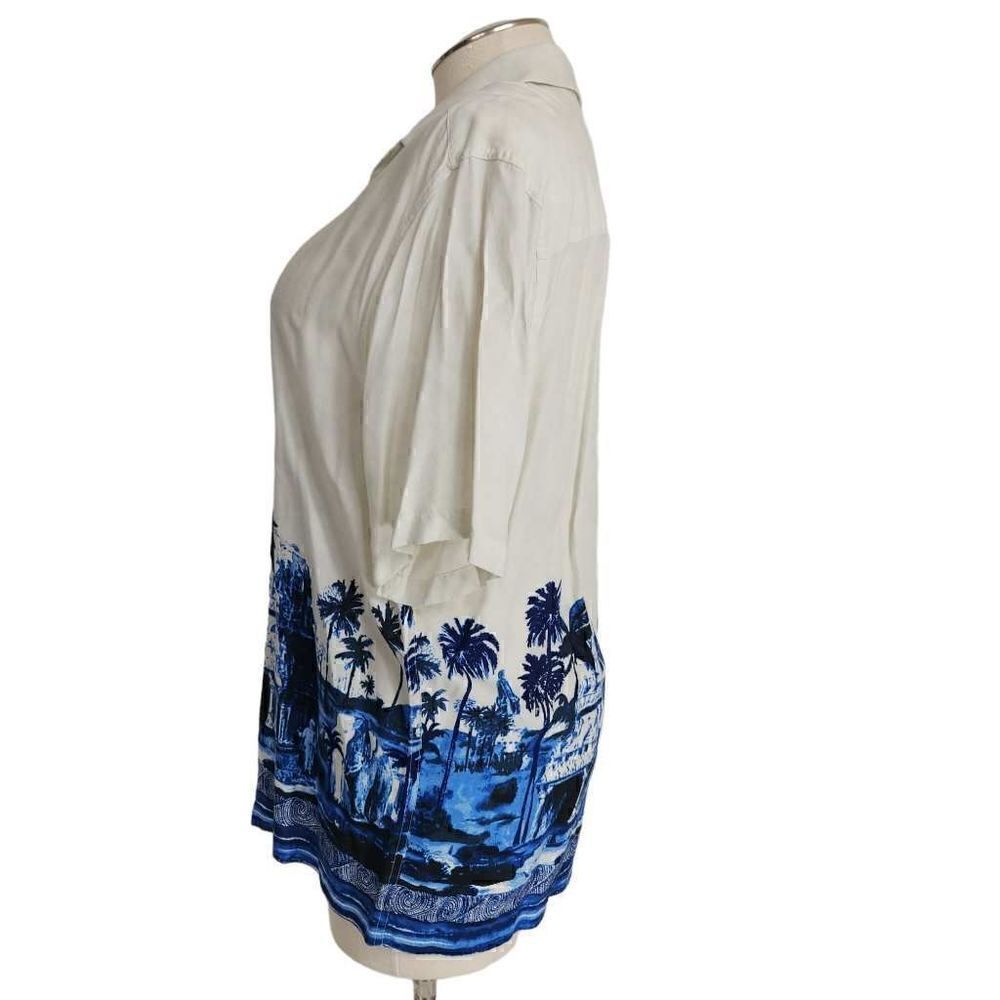 Axcess Hawaiian shirt Rayon size Large - Picture 4 of 6